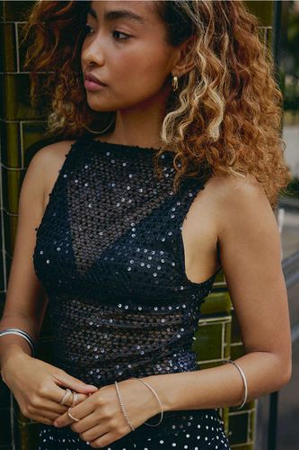 Dudley Sequin Top - XS at Urban Outfitters - Motel - Modalova