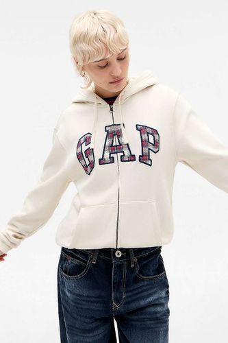 Heritage Check Zip-Through Hoodie - XL at Urban Outfitters - GAP - Modalova