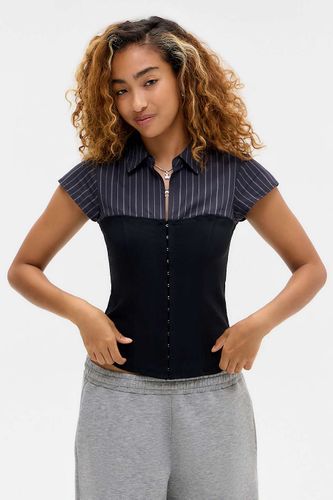 Lila Hybrid Shirt - 2XS at Urban Outfitters - Silence + Noise - Modalova