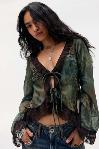 Selena Chiffon Blouse - XS at Urban Outfitters - Kimchi Blue - Modalova