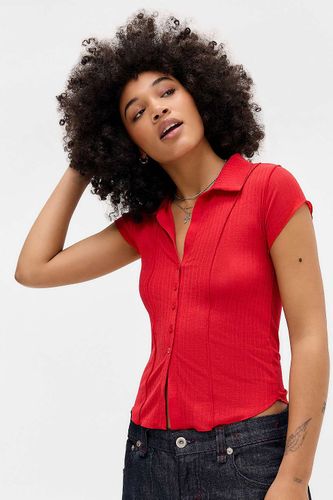 UO Milo Rib Shirt - XS at - Urban Outfitters - Modalova