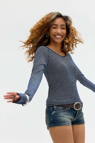 Jake Scoop Neck Long Sleeve Top - XL at Urban Outfitters - BDG - Modalova