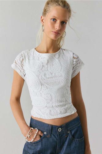 Open Back T-Shirt - XS at Urban Outfitters - Kimchi Blue - Modalova