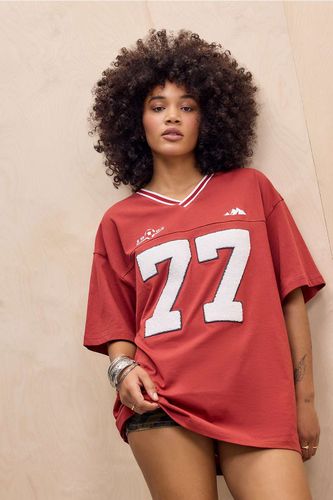 UO Cairo Football T-Shirt Dress - S/M at - Urban Outfitters - Modalova