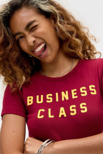UO Business Class Baby T-Shirt - XS at - Urban Outfitters - Modalova