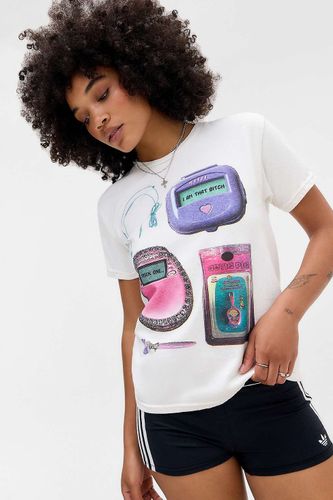 T-shirt ample UO Y2K Pager par en taille: Medium/Large - Urban Outfitters - Modalova