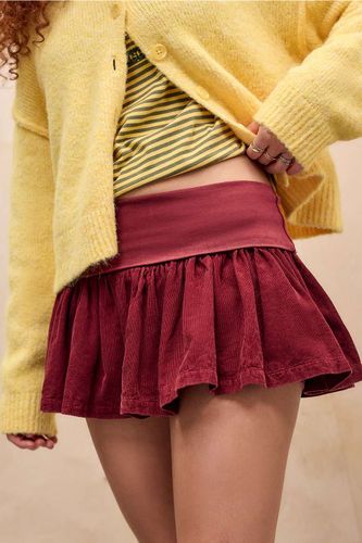 Mini-jupe en velours côtelé Byrdie en taille: 2XS - BDG - Modalova