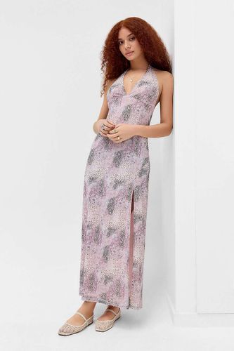 UO Halter Mesh Maxi Dress - 2XS at - Urban Outfitters - Modalova