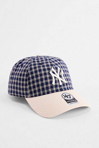 Brand '47 Brand UO Exclusive Contrast Check NY Yankees Baseball Cap - at Urban Outfitters - ’47 Brand - Modalova