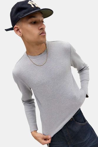 Plain Long Sleeve Waffle T-Shirt - XS at Urban Outfitters - BDG - Modalova