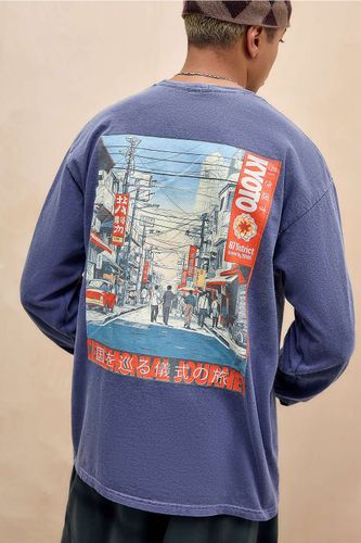 UO Kyoto Long Sleeve T-Shirt - S at - Urban Outfitters - Modalova