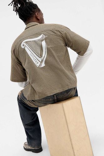 UO Exclusive Guinness Check Shirt - S at Urban Outfitters - Basic Pleasure Mode - Modalova