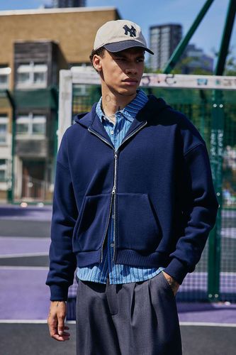 Borg-Lined Zip-Up Hoodie - 2XS at Urban Outfitters - Loom - Modalova