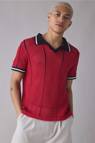 UO Mylo Short Sleeve Sweater Polo - M at - Urban Outfitters - Modalova