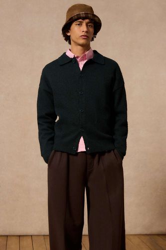 Button-Through Knitted Polo - M at Urban Outfitters - Loom - Modalova
