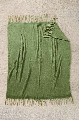 Plaid Deux Tons Vert Moelleux par en taille: TAILLE UNIQUE - Urban Outfitters - Modalova