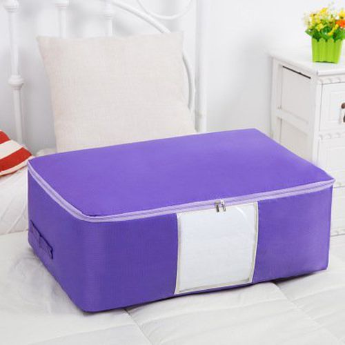 Washable Portable Storage Container Lovely Print Oxford Clothes Quilts Storage Bags Folding Organizer - Just Fashion Now - Modalova