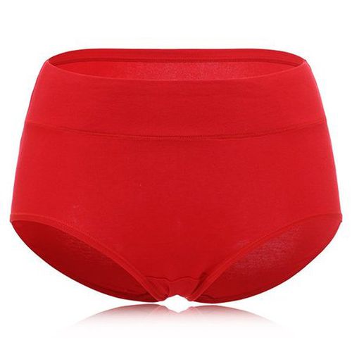 Cotton Seamless Solid Panty Breathable Brief - Just Fashion Now - Modalova