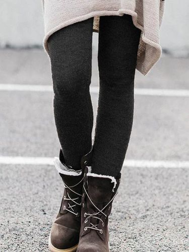 Thick warm Leggings Casual Cotton Leggings - Just Fashion Now - Modalova