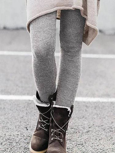 Thick warm Leggings Casual Cotton Leggings - Just Fashion Now - Modalova