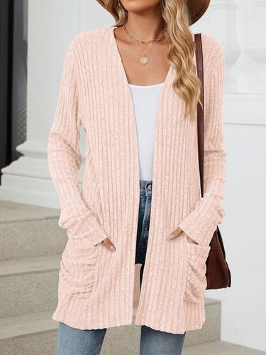 Casual Plain Kimono - Just Fashion Now - Modalova