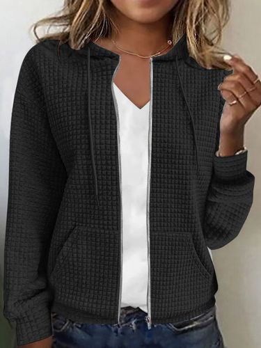 Loose Casual Jacket - Just Fashion Now - Modalova