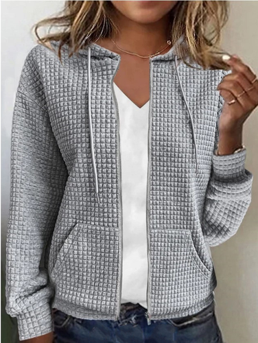 Loose Casual Jacket - Just Fashion Now - Modalova