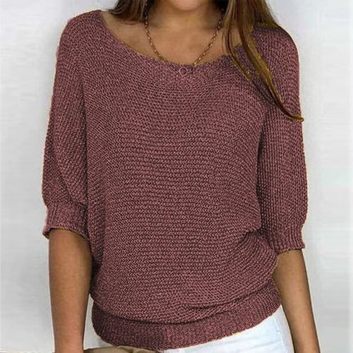 Loose Casual Sweater - Just Fashion Now - Modalova