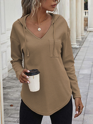 Casual Jersey Blouse - Just Fashion Now - Modalova