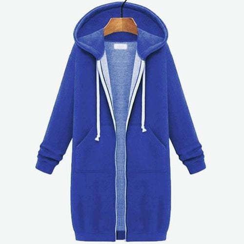 Cotton Casual Hoodie Coat - Just Fashion Now - Modalova