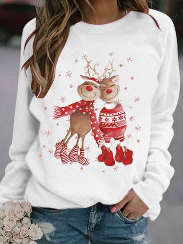 Christmas Casual Sweatshirt - Just Fashion Now - Modalova