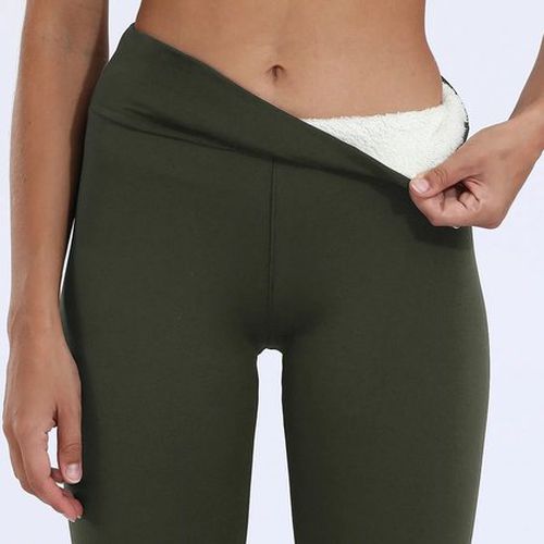 Plain Casual Tight Leggings - Just Fashion Now - Modalova