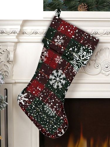 Christmas Print Socks - Just Fashion Now - Modalova