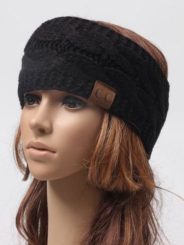 Autumn And Winter fashion hairpin ski cap handmade knitted headband - Modetalente - Modalova