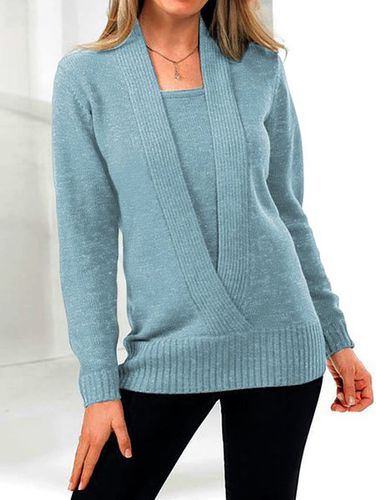 Casual Plain Warm Sweater - Just Fashion Now - Modalova