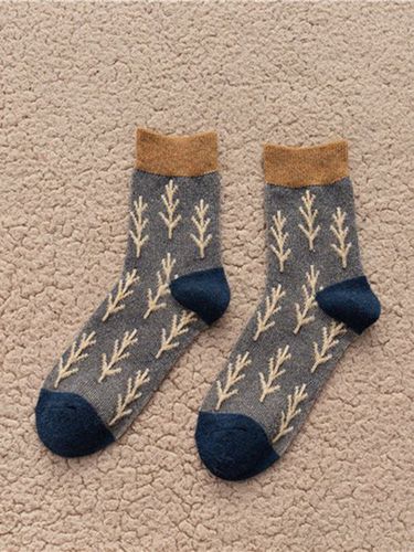 Christmas Warm Wool Blend Socks - Just Fashion Now UK - Modalova