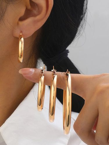 Hoop Earrings - Just Fashion Now - Modalova