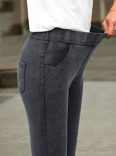 Plain Casual Loose Pants - Just Fashion Now - Modalova