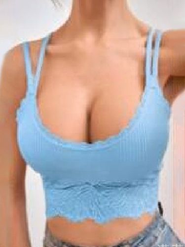 Sexy Lace High Elasticity Camisole Bra - Just Fashion Now UK - Modalova