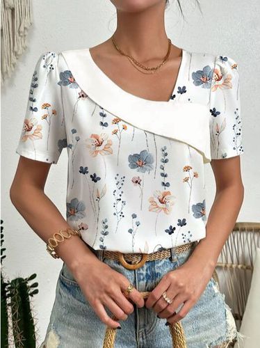 Casual Floral Others Shirt - Just Fashion Now - Modalova