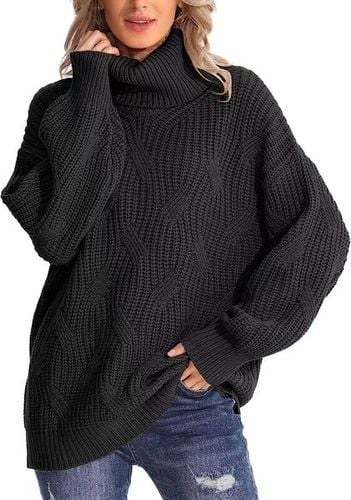 Casual Turtleneck Regular Fit Wool/Knitting Sweater - Just Fashion Now - Modalova