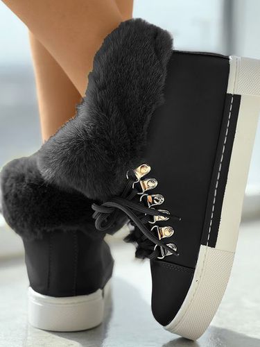 Casual Winter Cotton-Padded Boots - Just Fashion Now - Modalova