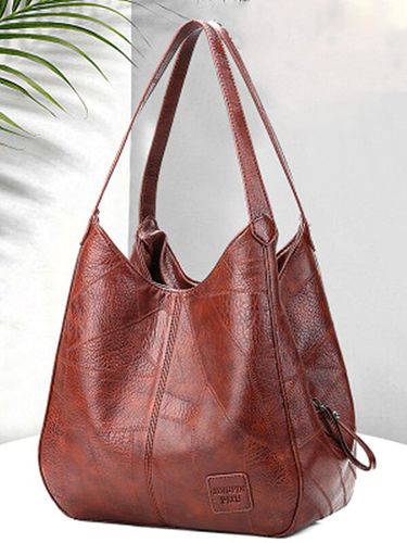 Women Casual Solid Tote Bag Shoulder Bag - Newchic - Modalova