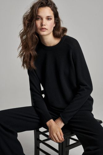 Round neck cashmere sweater - REPEAT cashmere - Modalova