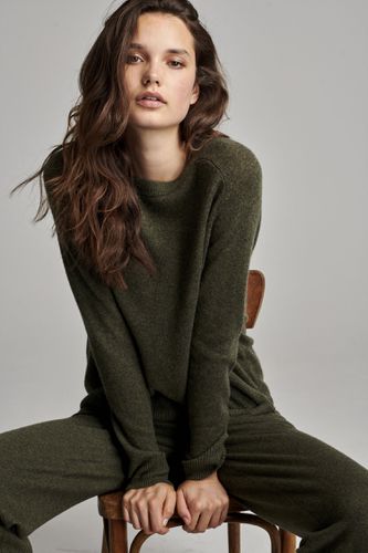 Round neck cashmere sweater - REPEAT cashmere - Modalova