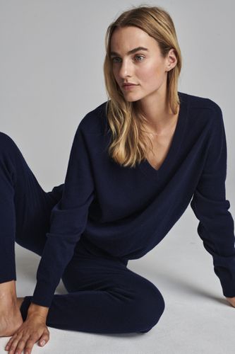 V-neck cashmere sweater - REPEAT cashmere - Modalova