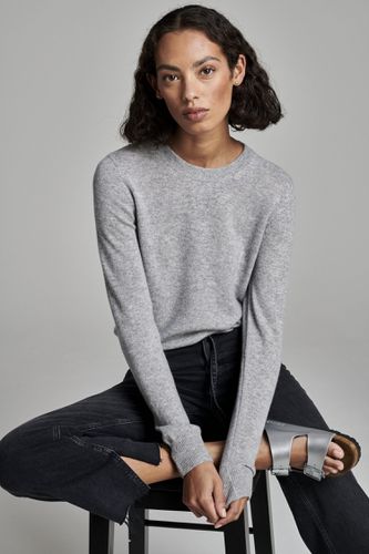 Casual round neck cashmere sweater - REPEAT cashmere - Modalova