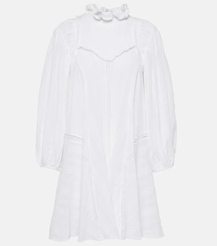 Isma flared cotton-blend minidress - Marant Etoile - Modalova
