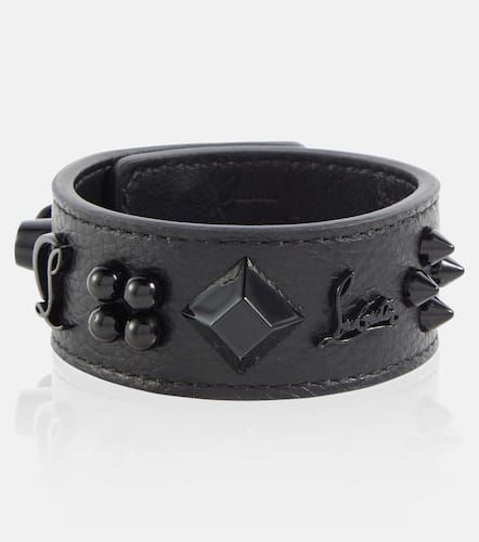 Paloma embellished leather bracelet - Christian Louboutin - Modalova