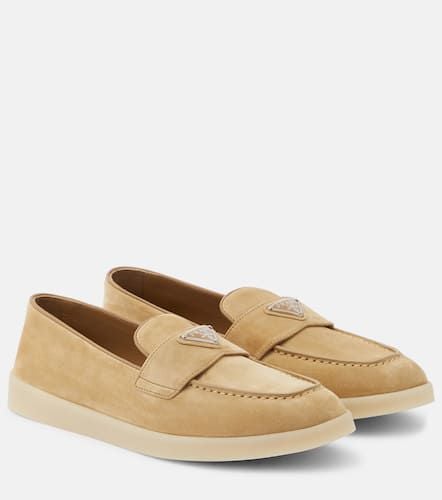 Prada Saint Tropez suede loafers - Prada - Modalova